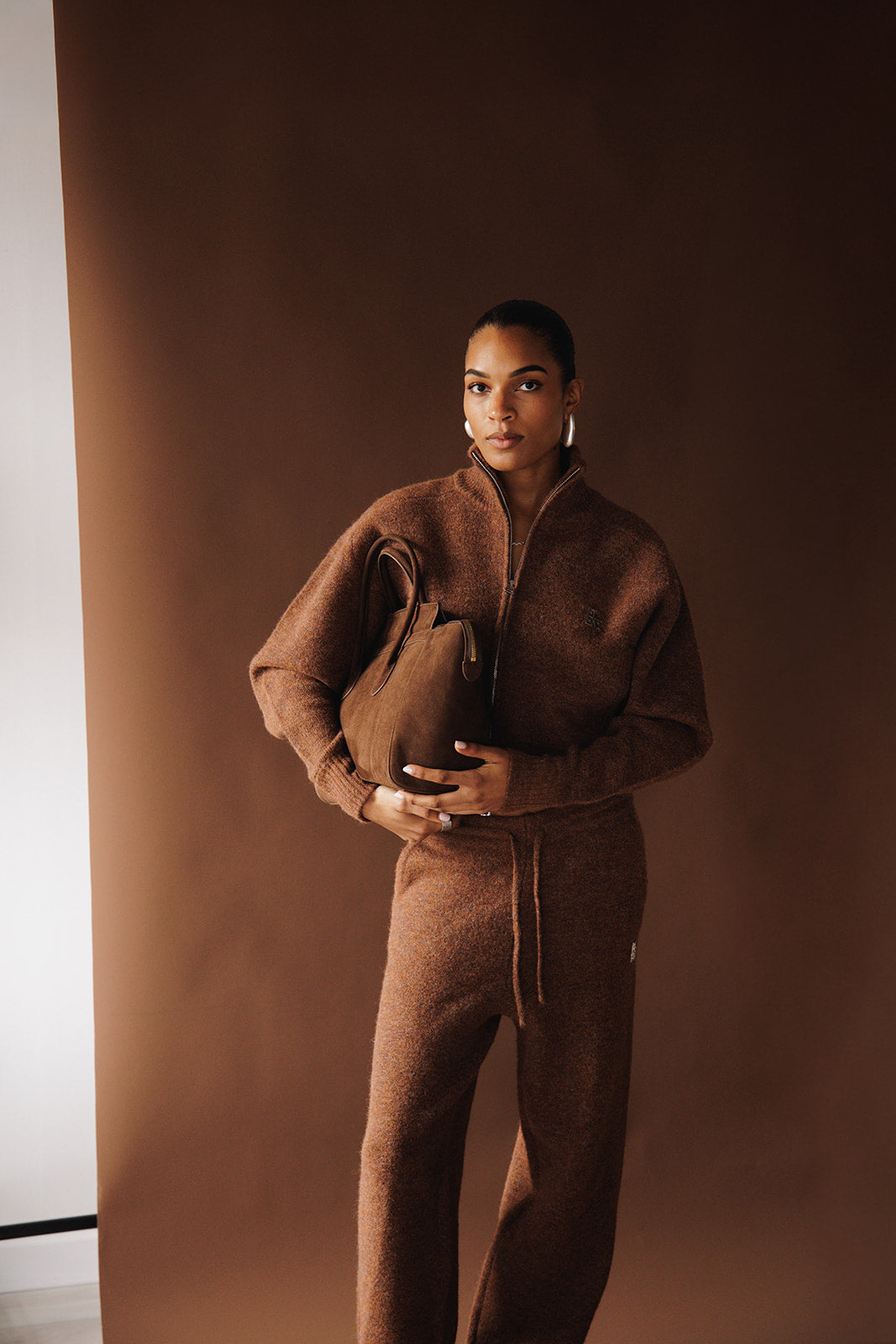 the essential knit trousers